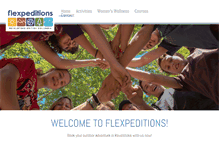Tablet Screenshot of flexpeditions.com